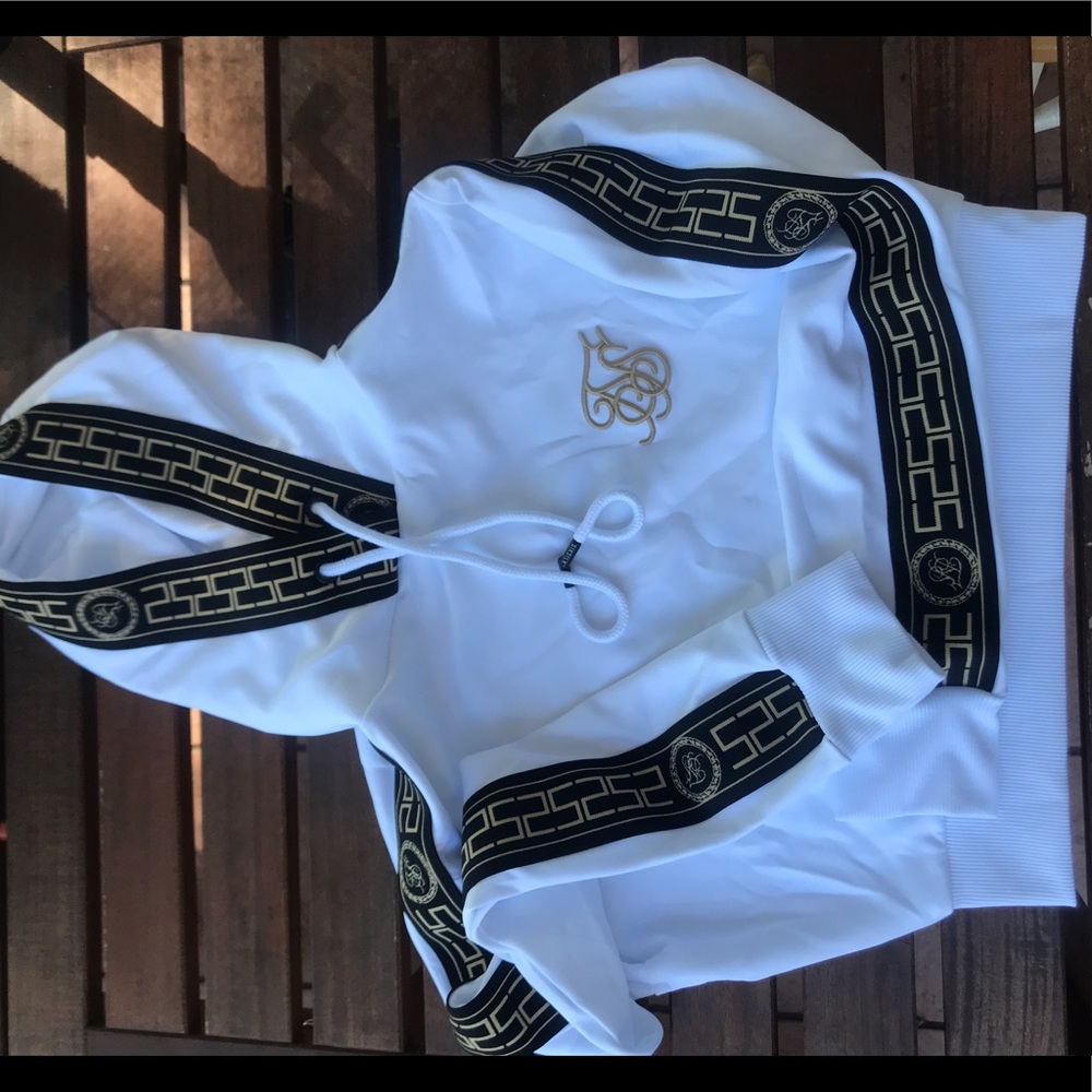 SikSilk Cropped Hoodie
